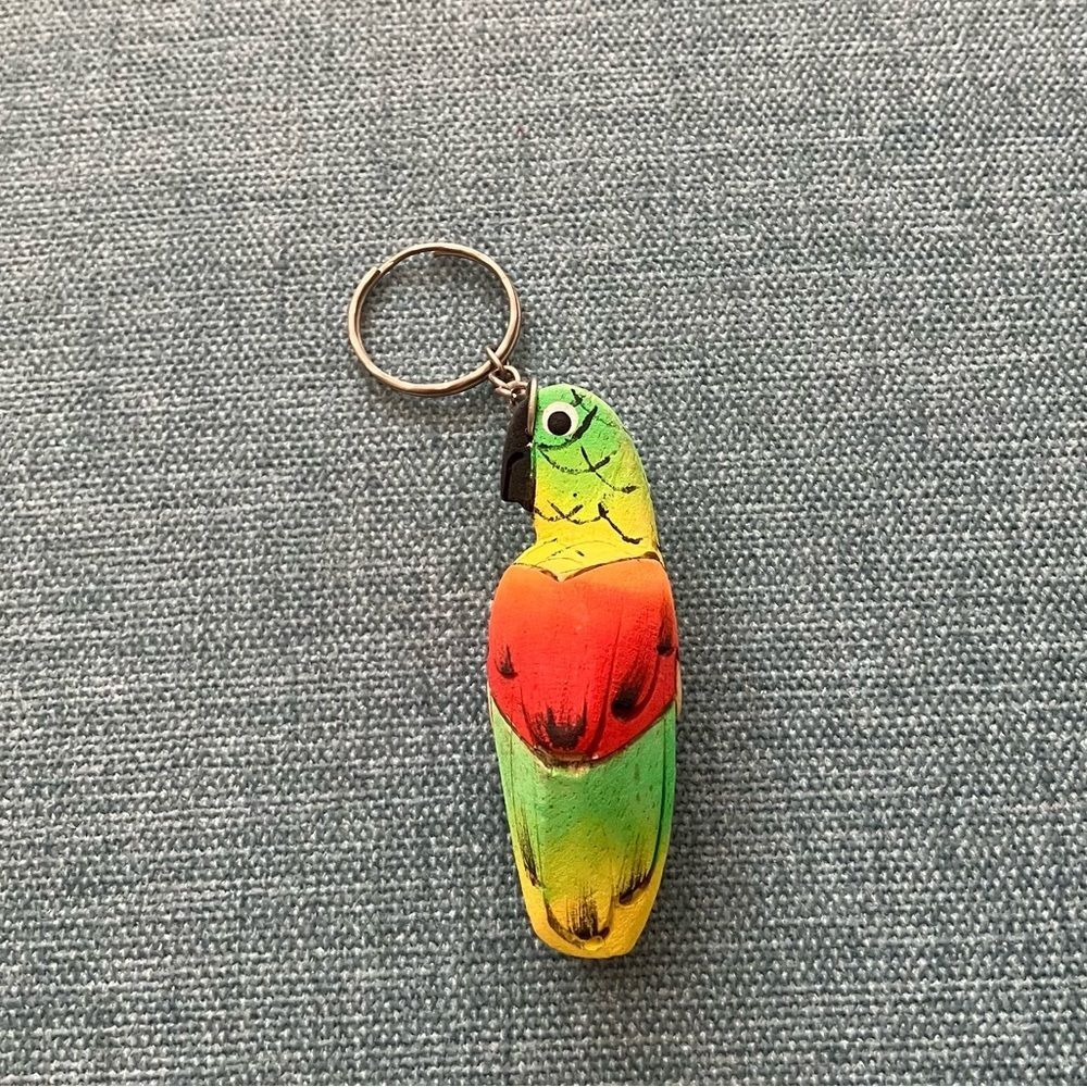 Parrot Bird Keychain Key Chain